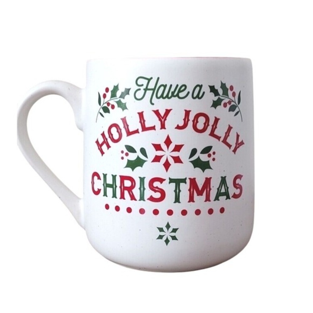Peppermint Pine Have a Holly Jolly Christmas Mug Holiday Coffee Cup Decor
